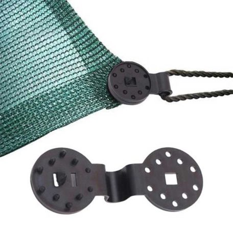 100 ks vodotesných klipov na tieniace / slnečné tkaniny strednej veľkosti - 3,7 cm