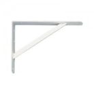 Držiak police pre vysoké zaťaženie biely-250 mm x 300 mm x 30 mm 