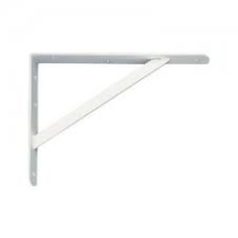   Držiak police pre vysoké zaťaženie biely-250 mm x 300 mm x 30 mm 