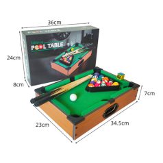Mini biliardový stôl pre deti 34,5 cm x 23 cm