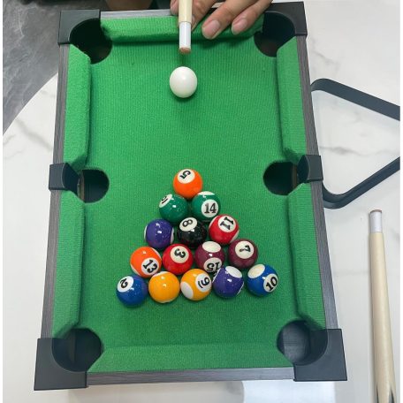 Mini biliardový stôl pre deti 34,5 cm x 23 cm