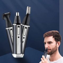   Holiaci strojček Surker 3v1, zastrihávač nosa a uší, zastrihávač fúzov a zastrihávač obočia