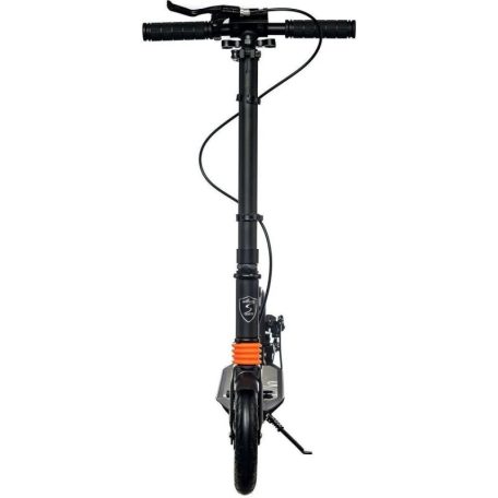 Skladacia kolobežka s dvojitým odpružením - nastaviteľná výška, brzdový systém zadného kolesa, silikónové kolieska