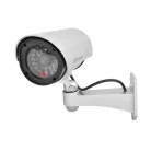 Falošná bezpečnostná kamera s LED svetlom + darčeková nálepka