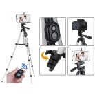 Nastaviteľný statív 4 v 1 s diaľkovým ovládaním pre telefóny, tablety, fotoaparáty a webové kamery