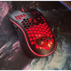   Weibo WB-919 herná optická 8-tlačidlová optická myš s LED diódami - 3200 dpi