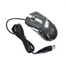 Weibo S10 herná optická 6-tlačidlová myš s LED diódami - 3200 dpi