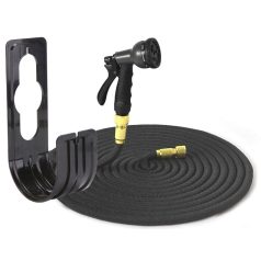   Záhradná hadica 45m s hlavicou postrekovača v čiernej farbe