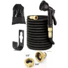 Záhradná hadica 45m s hlavicou postrekovača v čiernej farbe