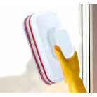 Magnetický obojstranný čistič okien s ergonomickou rukoväťou