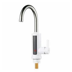   Okamžitý elektrický ohrievač vody s LED displejom v bielej farbe - 3000W