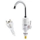 Okamžitý elektrický ohrievač vody v bielej farbe - 3000W