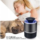 Elektrický lapač na komáre v čiernej farbe - Torino