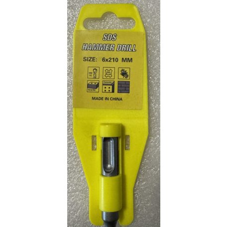 Príklepový vrták SDS 6x210 mm