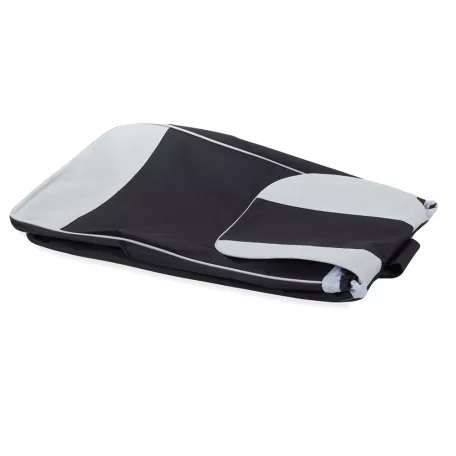  Nákupná taška skladacia na kolieskach - Čierno-sivá 