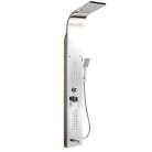 Elegantný čierny hydromasážny sprchový set