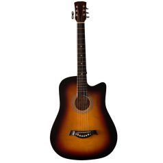   6-strunová akustická gitara - hnedá (3TS-GF) s darčekovou taškou