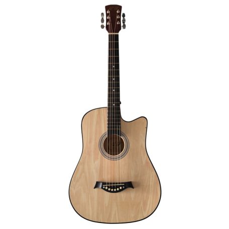 6-strunová akustická gitara - béžová (N-GF) s darčekovou taškou