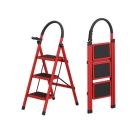 Skladací 3-stupňový hliníkový rebrík