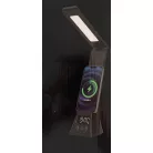 Stolná lampa, nabíjačka telefónu a hodiny  3 v 1 - 15 W
