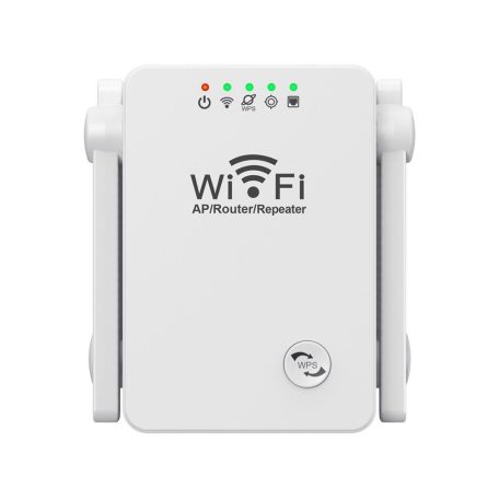 Výkonný WiFi zosilňovač - 300 Mbps v bielej farbe