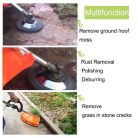 Kefa na čistenie dlažby a odstraňovanie buriny pre krovinorez – 8" (20 cm)