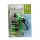 Zavlažovacia hlavica na záhradnú hadicu s konektormi - 7 funkčná