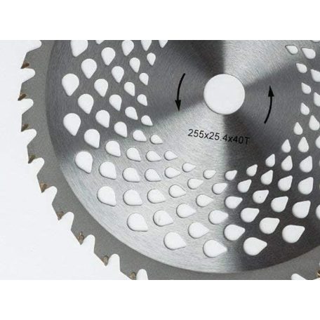 Rezný kotúč na krovinorez 255 x 25,4 40T