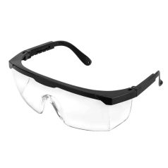   Ochranné okuliare s čírymi sklami, nastaviteľná stopka - ľahké ochranné okuliare