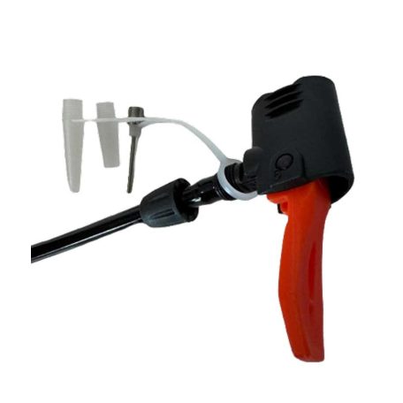 Pumpa na pneumatiky s tlakomerom