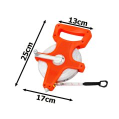   Krajčírsky meter v kotúči s praktickými kliešťami 100 metrový 