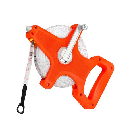 Krajčírsky meter v kotúči s praktickými kliešťami 100 metrový 