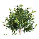 150 cm-ový dvojitý umelý olivovník v kvetináči