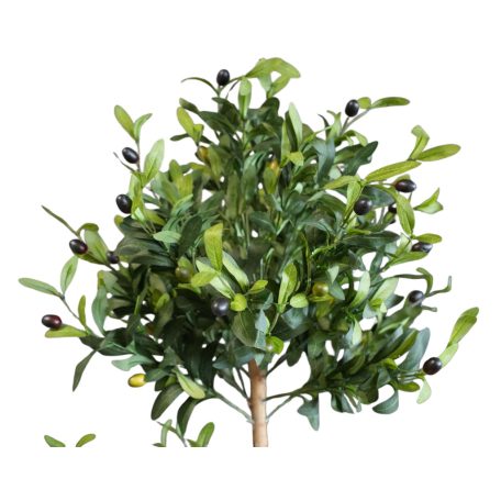 150 cm-ový dvojitý umelý olivovník v kvetináči