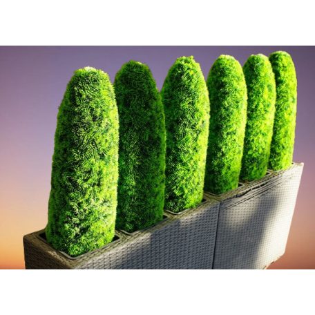 Výnimočne krásna umelá tuja v kvetináči - 85 cm x 25 cm