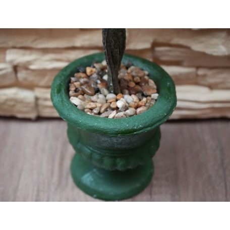 30 cm-ový umelý krušpán (buxus) v kvetináči