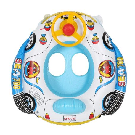 Nafukovacia plávajúca guma pre deti so žltým volantom - 70 cm