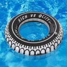 Nafukovacia guma v tvare kolesa pre deti - 90 cm