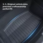 Tesla Model 3 Highland Premium 3-dielna súprava podnosov na batožinu