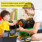 4XL 43x25x19 cm Odolný plastový box na náradie