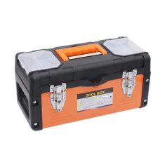   XXXL 36,5x18,5x14 cm Extrémne odolný a odolný plastový box na náradie so železnými vložkami