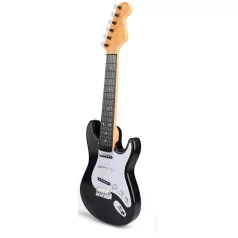 Čierno-biela detská elektrická hračka gitara
