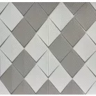 Seattle béžovo-biely štvorcový 3D nástenný panel (67×67 cm) – samolepiaci