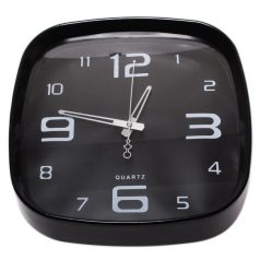   30 cm-ové štýlové čierne nástenné hodiny s jasne viditeľným ciferníkom