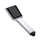 Elegantná chrómová sprchová hlavica s držiakom