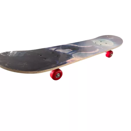 Skateboard 78 cm x 19,5 cm - USA edícia - Wolf