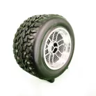 Bezdrôtový reproduktor v tvare kolesa v čiernej farbe - 15 cm