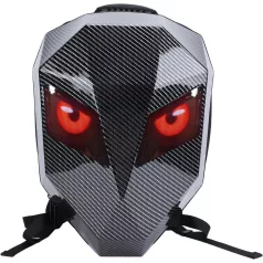 Čierny batoh s LED očami