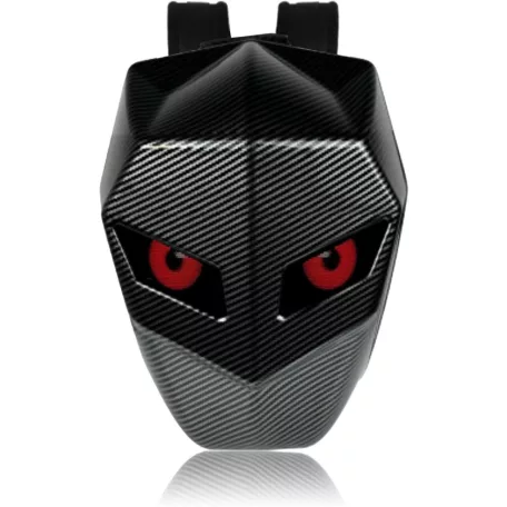 Čierny batoh s LED očami