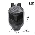 Čierny batoh s LED očami